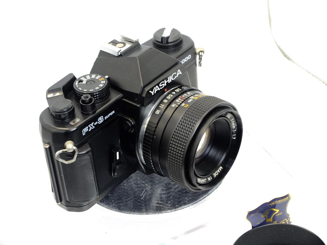 【実写確認整備品】ヤシカFX-3スーパー2000本革仕様／ML50mmf1.7付