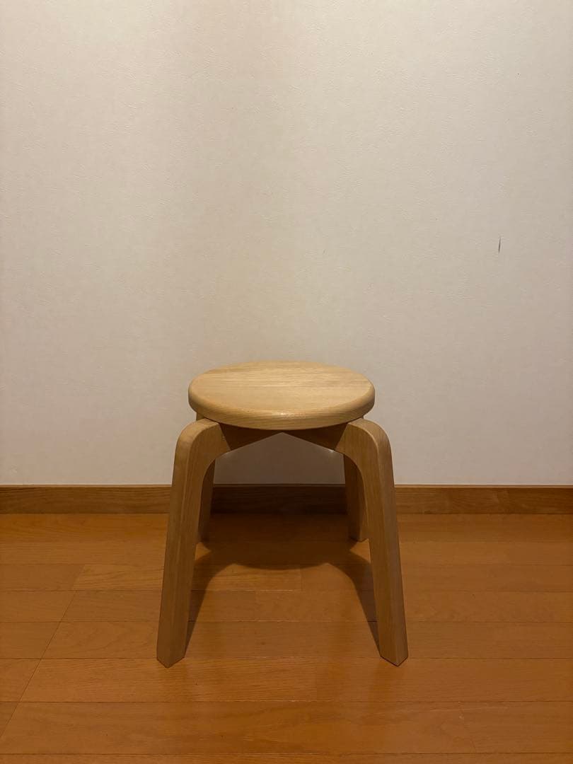 木製 スツール スタッキング 2脚セット ハンドメイド
