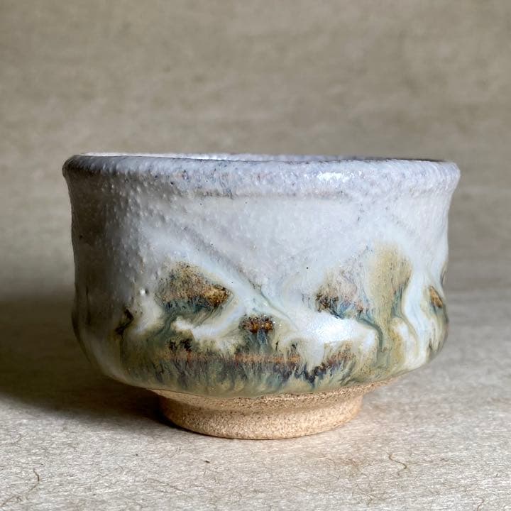 朝鮮唐津彫ぐい呑　唐津焼　ぐい呑　焼物　陶器　酒器