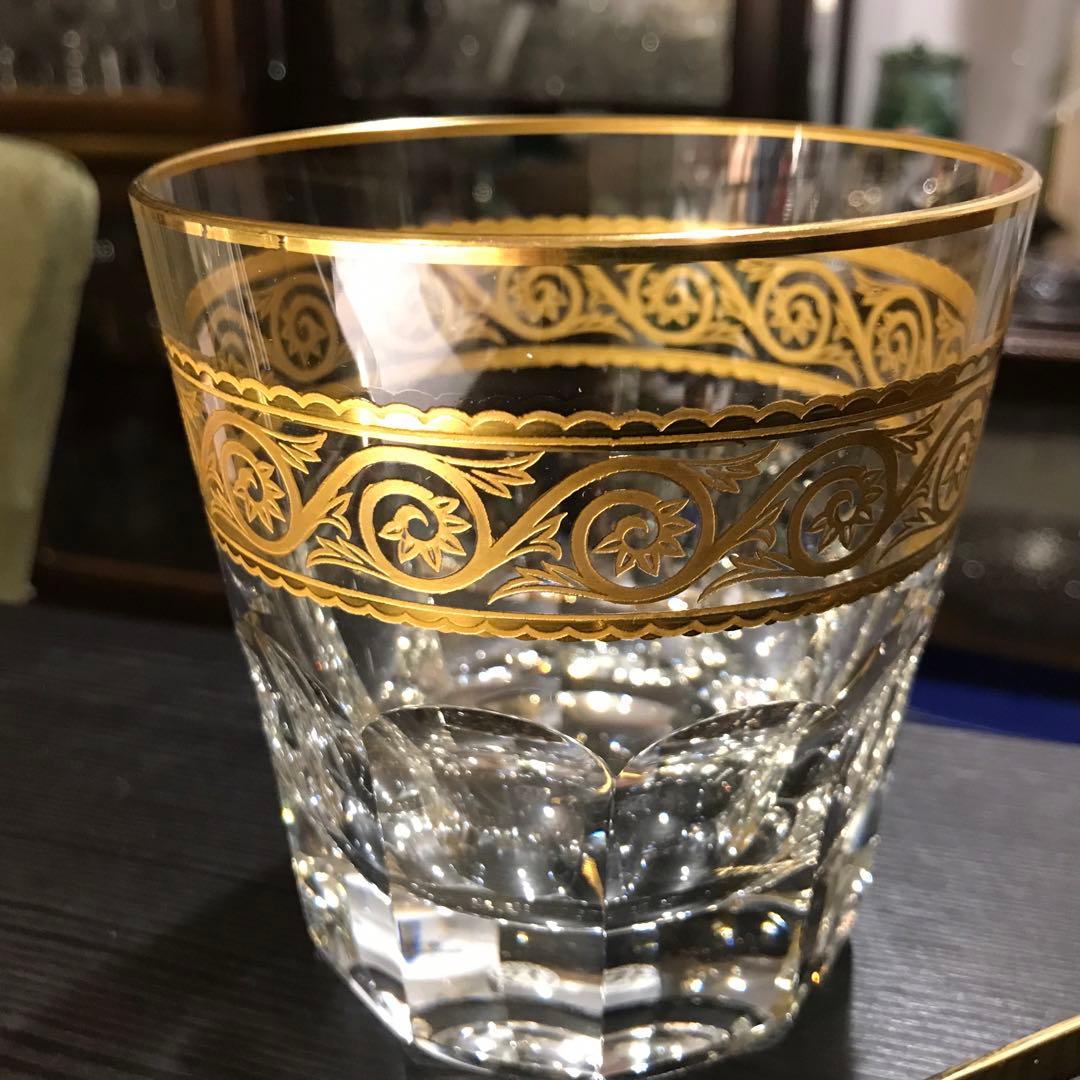 稀少オールドバカラBaccaratエルドラドEldoradoアイスペール☆金彩☆