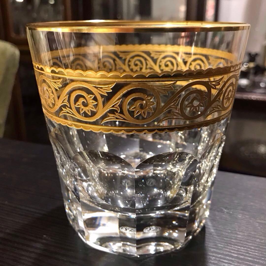 稀少オールドバカラBaccaratエルドラドEldoradoアイスペール☆金彩☆