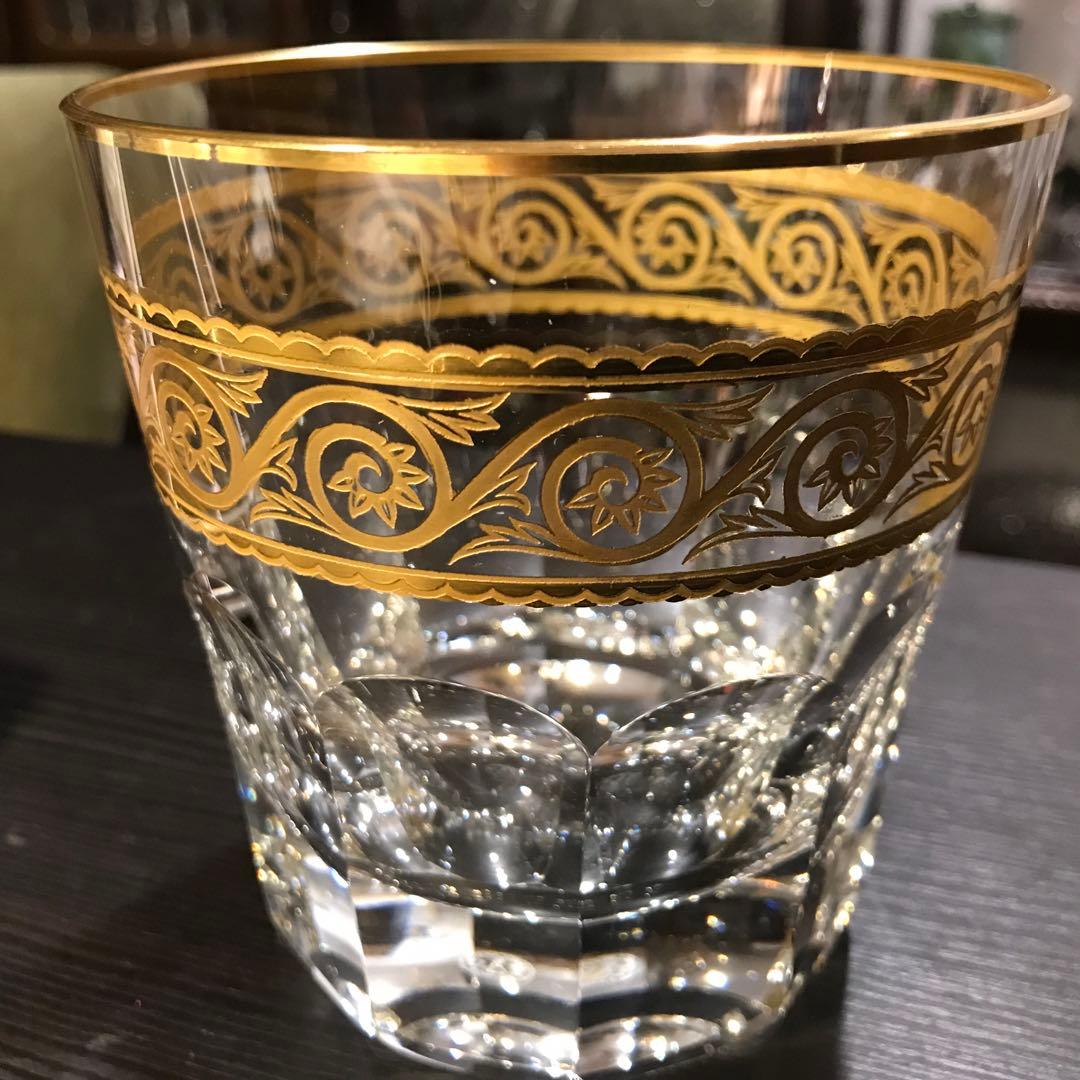 稀少オールドバカラBaccaratエルドラドEldoradoアイスペール☆金彩☆