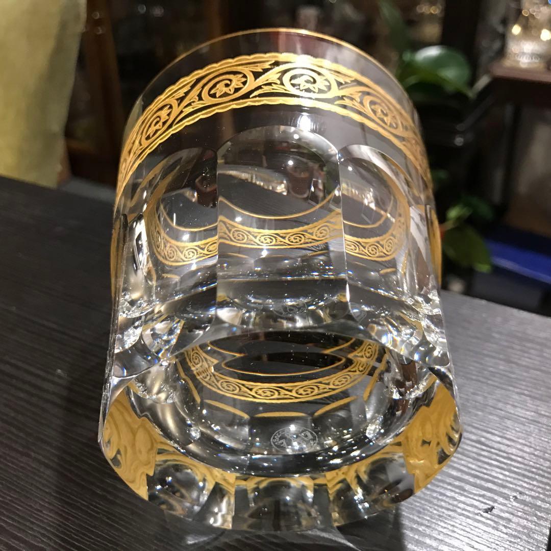 稀少オールドバカラBaccaratエルドラドEldoradoアイスペール☆金彩☆
