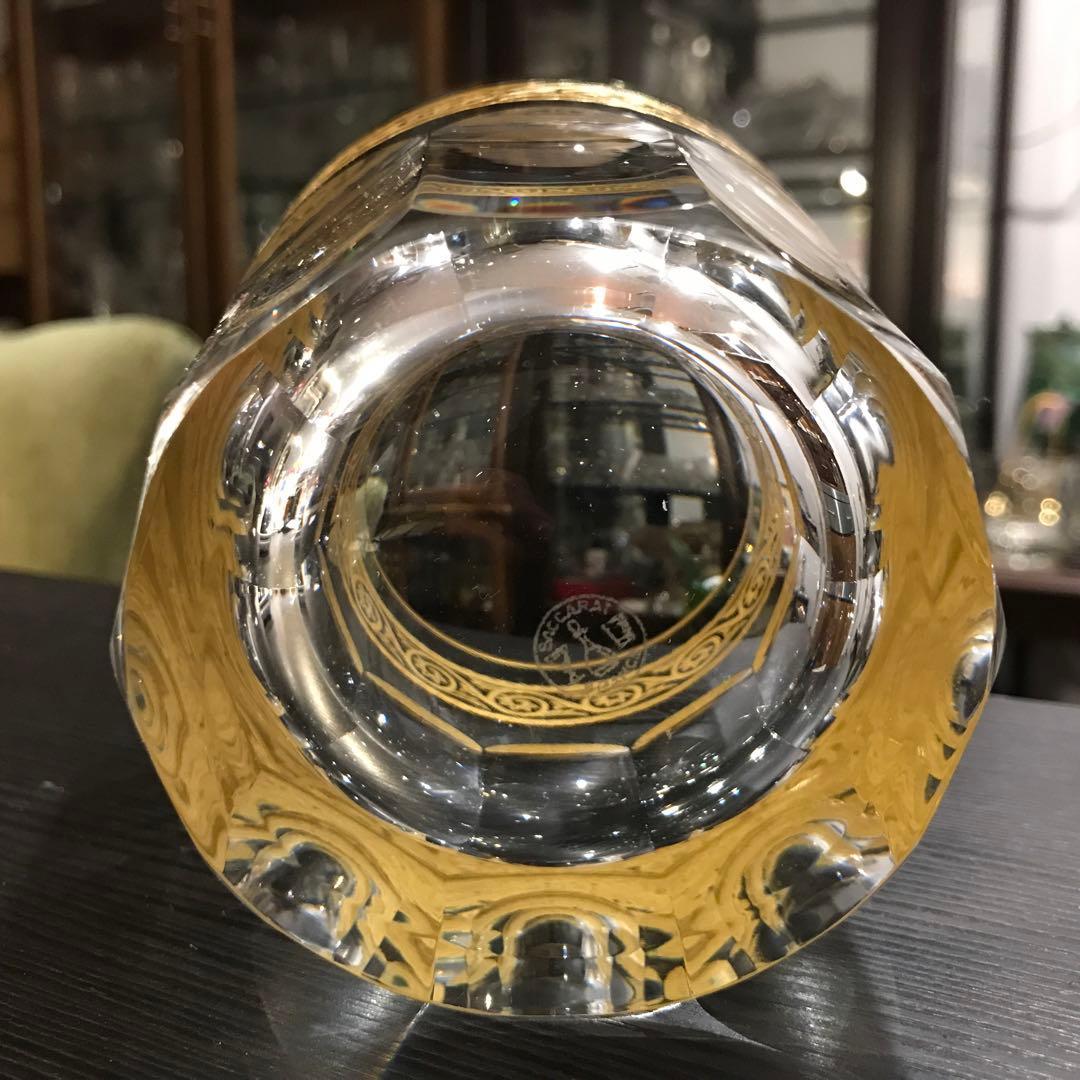 稀少オールドバカラBaccaratエルドラドEldoradoアイスペール☆金彩☆