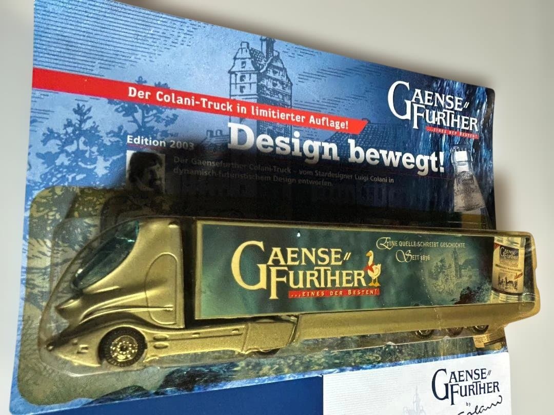 【希少・限定品3両セット/塗装済完成品・未開封新品】コラーニ トラック/G.F.