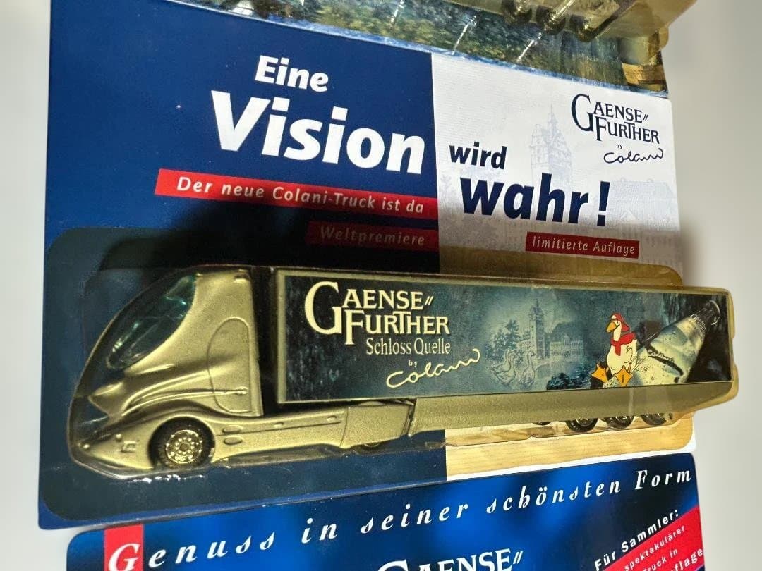 【希少・限定品3両セット/塗装済完成品・未開封新品】コラーニ トラック/G.F.