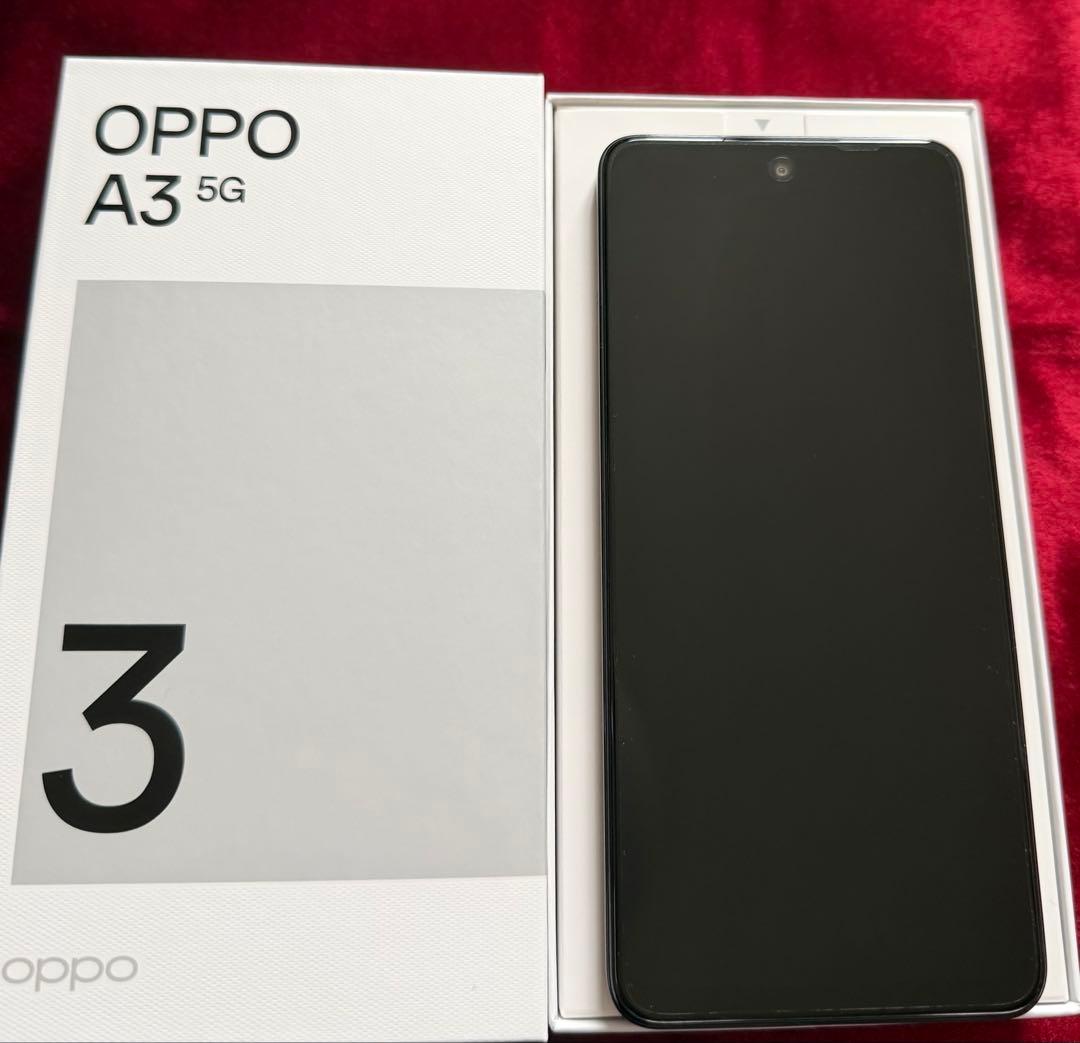 【美品】OPPO A3 5G 128Gブラック