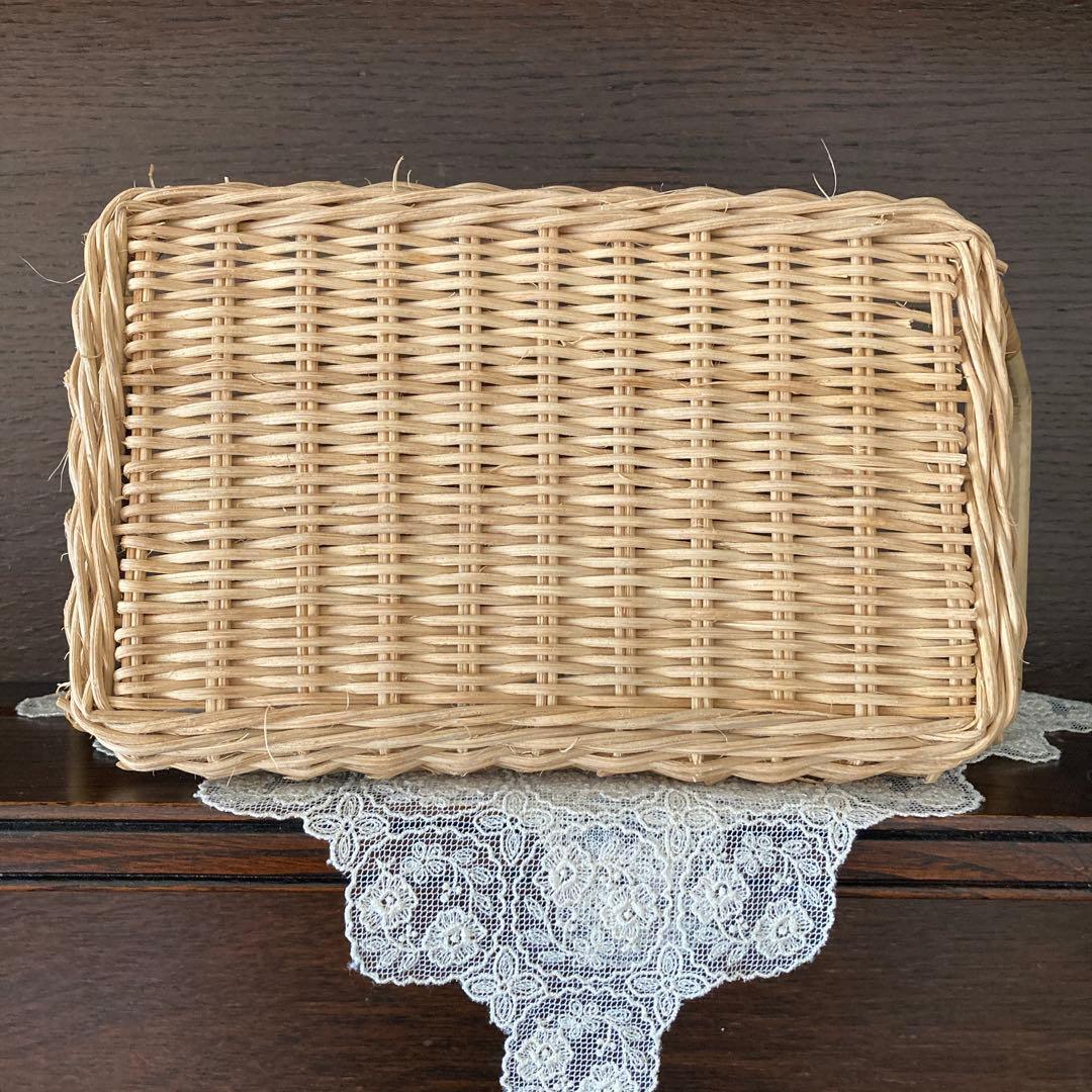 ファイヤーキング　ローフパン　アンバー　籐　トレイ　USA