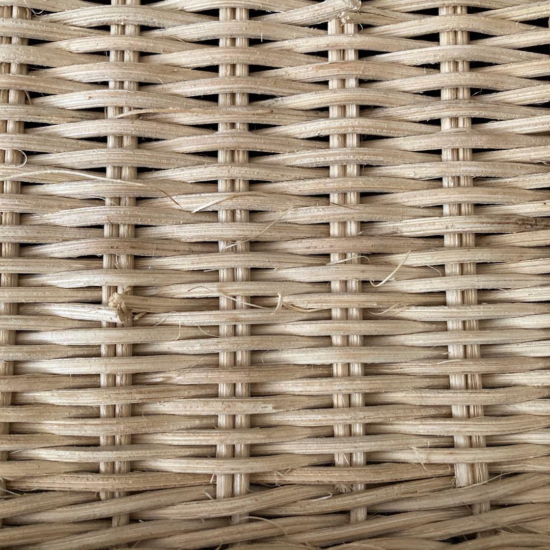 ファイヤーキング　ローフパン　アンバー　籐　トレイ　USA