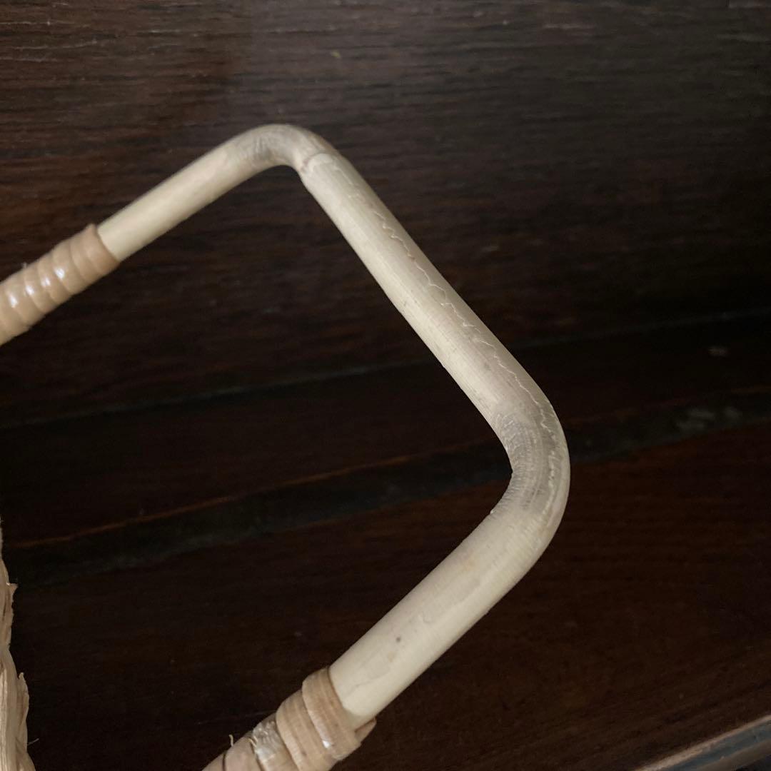 ファイヤーキング　ローフパン　アンバー　籐　トレイ　USA