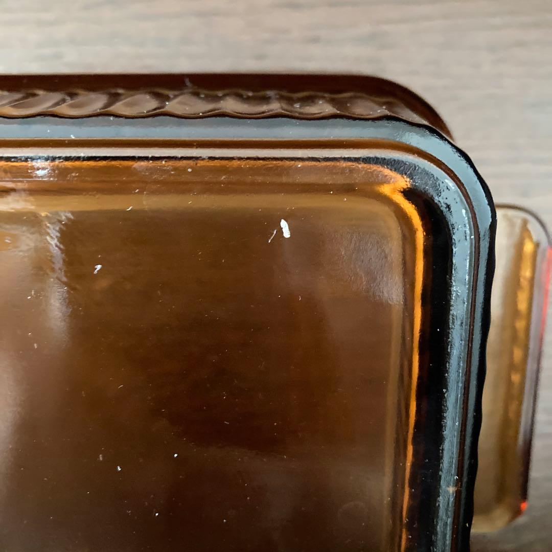 ファイヤーキング　ローフパン　アンバー　籐　トレイ　USA