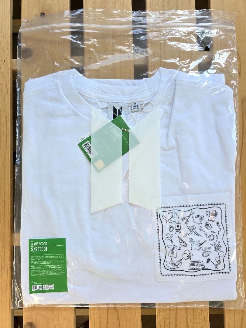 BTS JIN アーティストメイド パジャマ In the soop Tシャツ