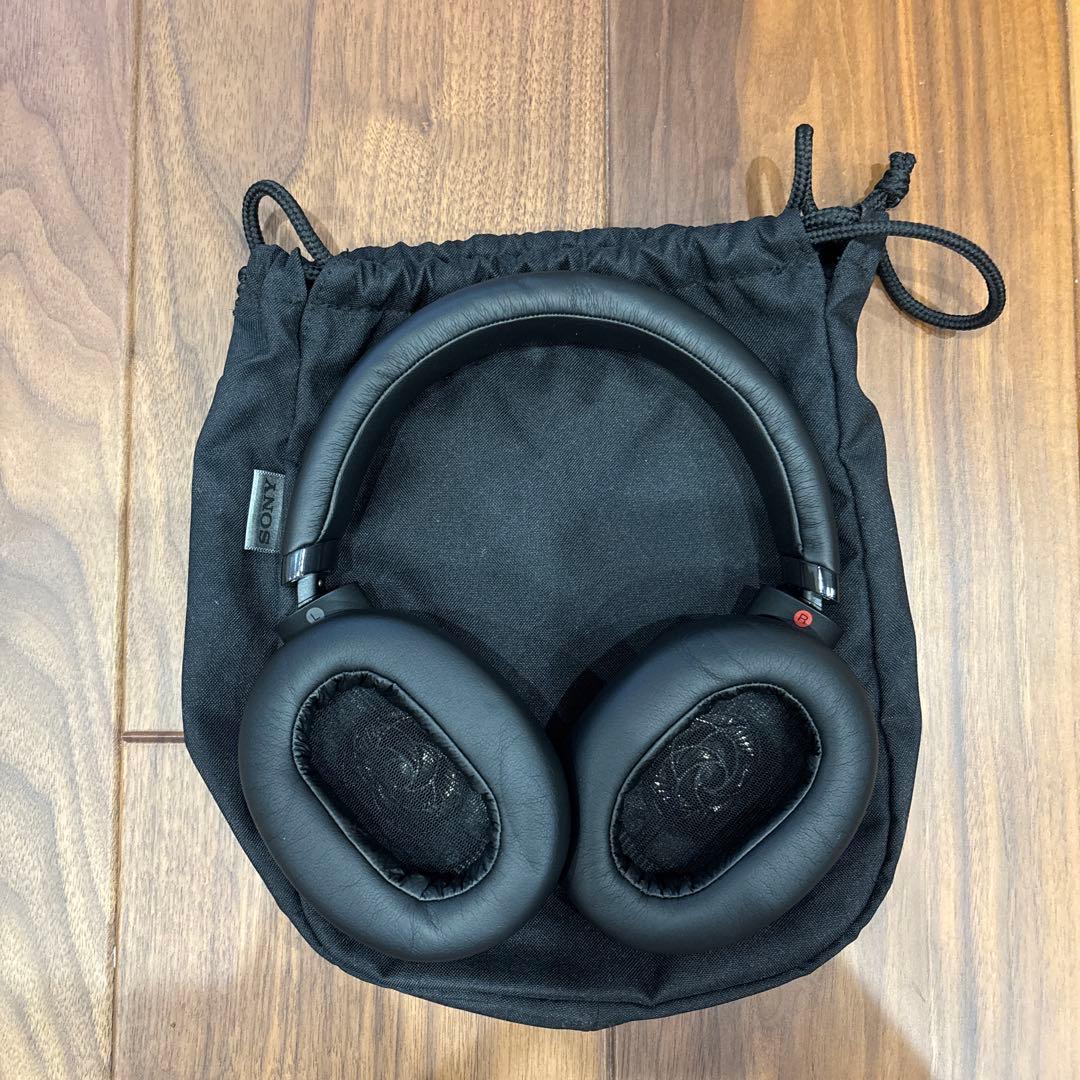 【ほとんど未使用】SONY ステレオヘッドホン MDR-1AM2 ブラック