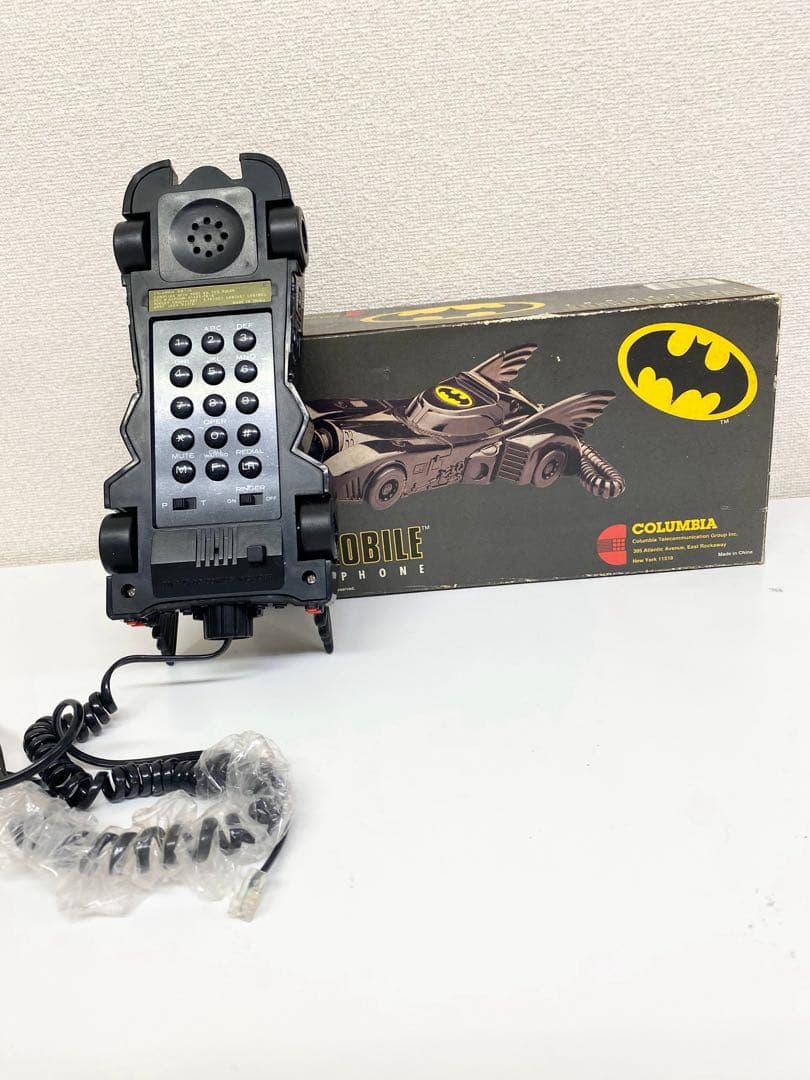 【バットマンモービルフォン】電話 希少 激レア フィギュア アメコミ ミニカー