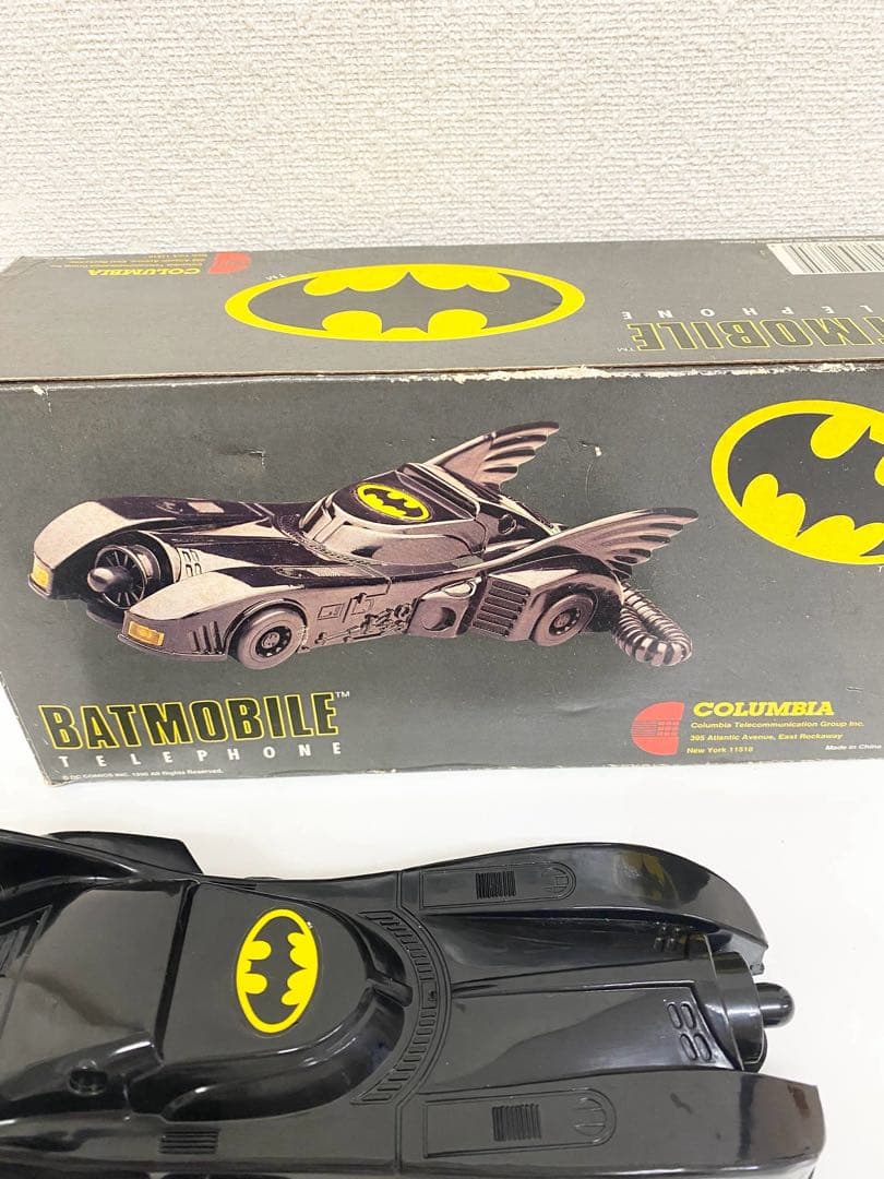 【バットマンモービルフォン】電話 希少 激レア フィギュア アメコミ ミニカー