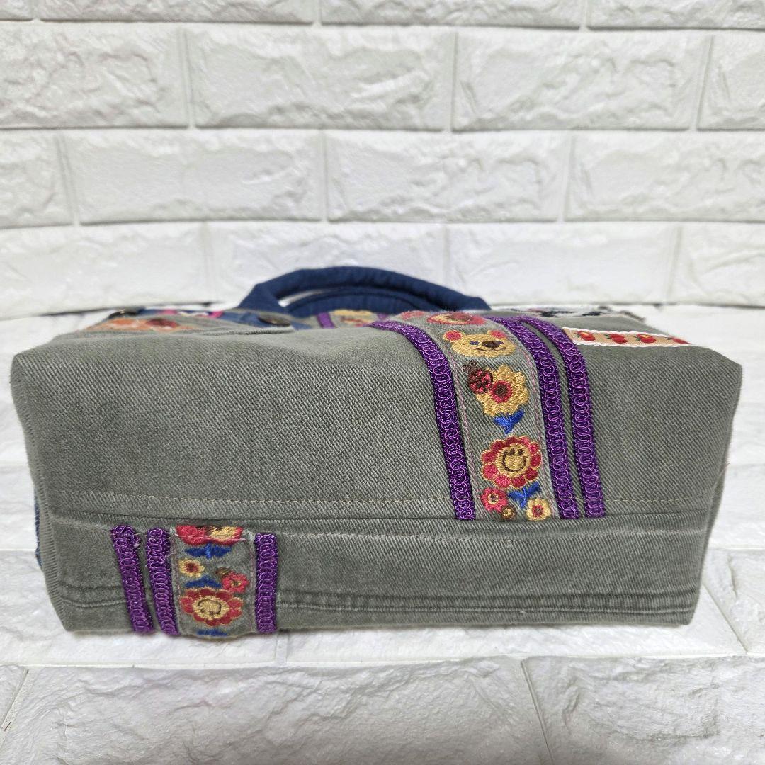 【SA様☘️専用】 944 デニム＊リメイク＊刺繍＊バッグ＊トートバッグ