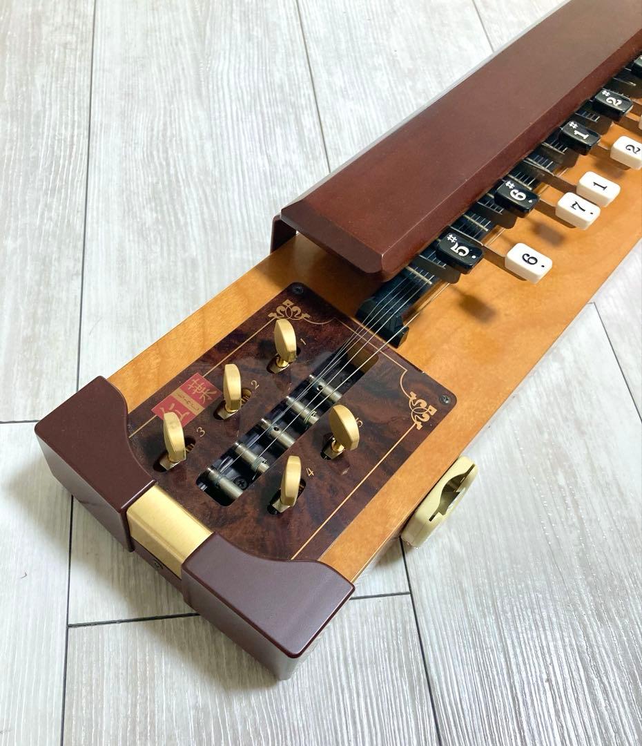 美品！電気大正琴 スズキ 紅葉 ハードケース・付属品セット