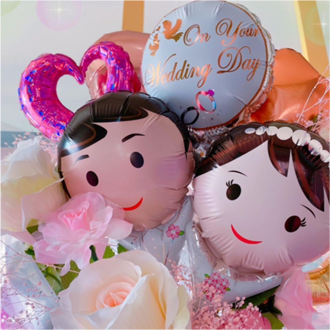 ウェディングバルーンブーケ