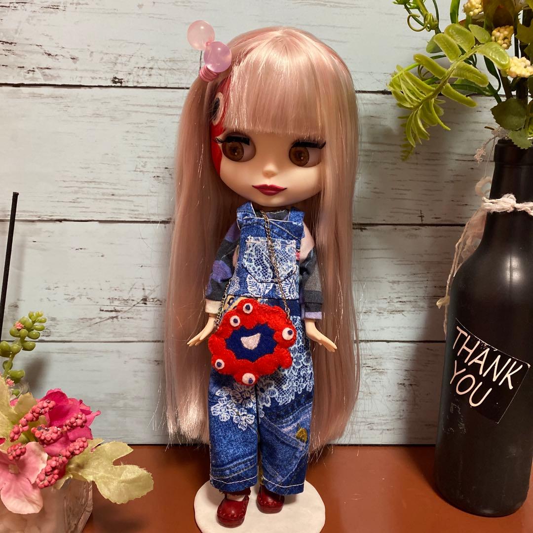 『リメンバーミャクミャク』カスタムアイシードール ミルクティーブラウンmixヘア