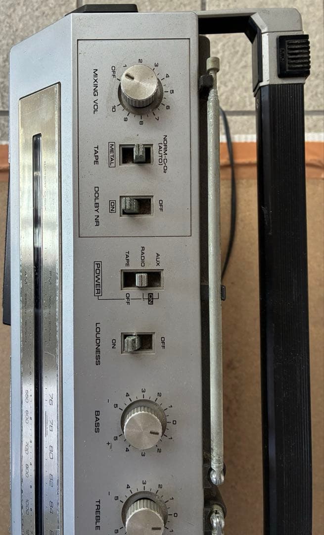 PIONEER ランナウェイ SK-95 ラジカセ 昭和 レトロ 店舗用装飾品