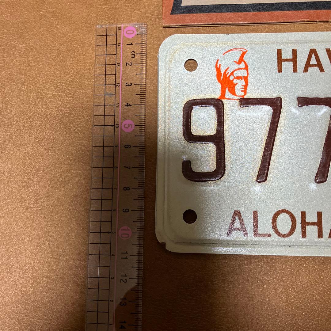 ハーレーダビッドソン　ナンバープレート