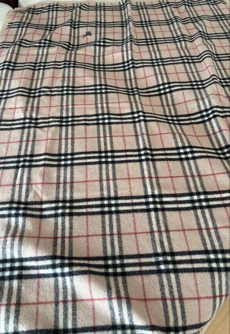 BURBERRY バーバリー　毛布　チェック柄　ウール 200㎝