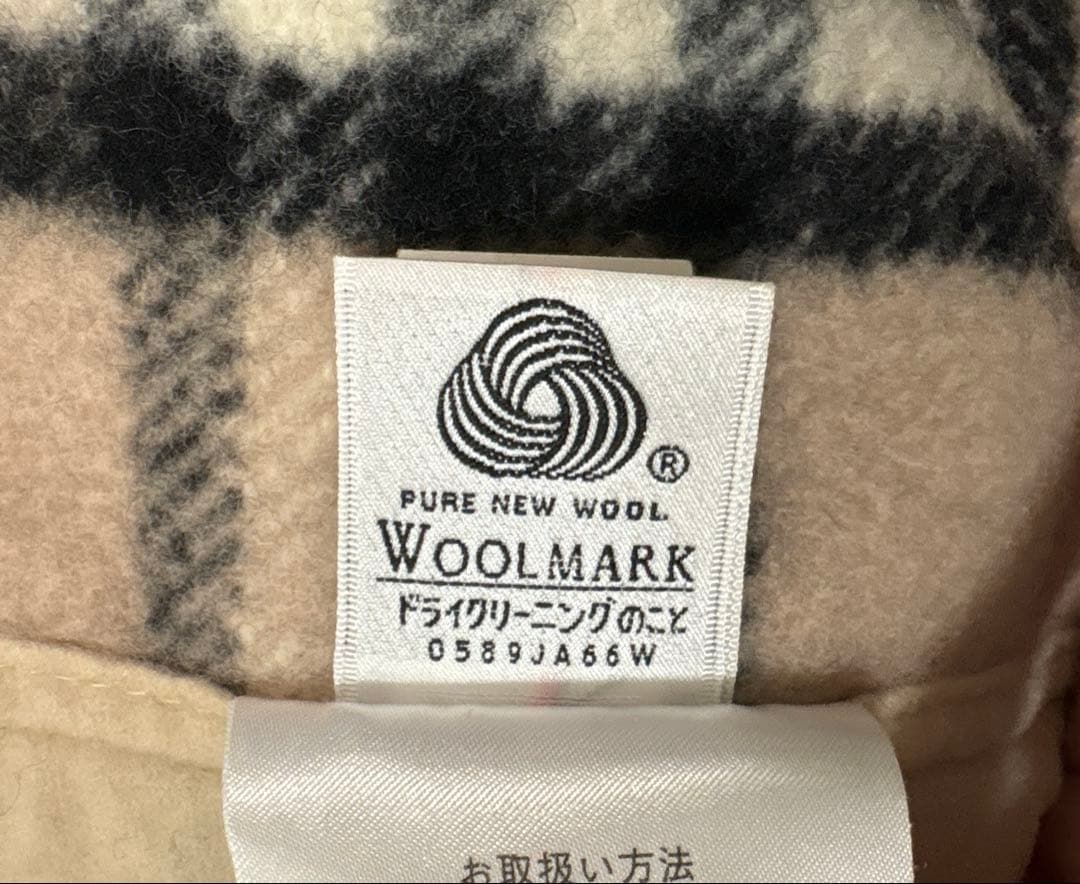 BURBERRY バーバリー　毛布　チェック柄　ウール 200㎝