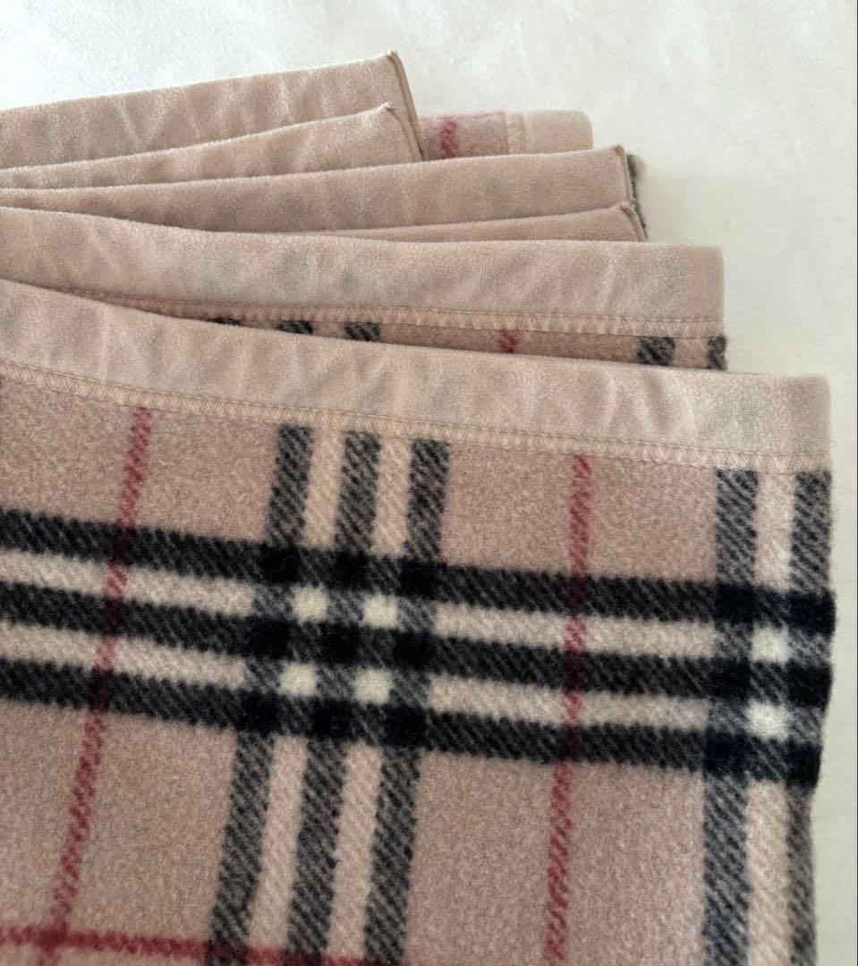 BURBERRY バーバリー　毛布　チェック柄　ウール 200㎝