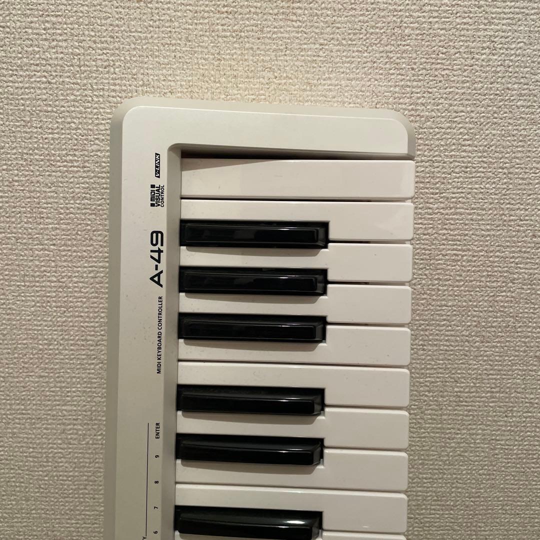 Roland A-49 ホワイトキーボード