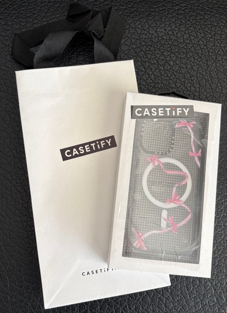 ケースティファイ　iPhone16 Organza Ribbons 新品未使用