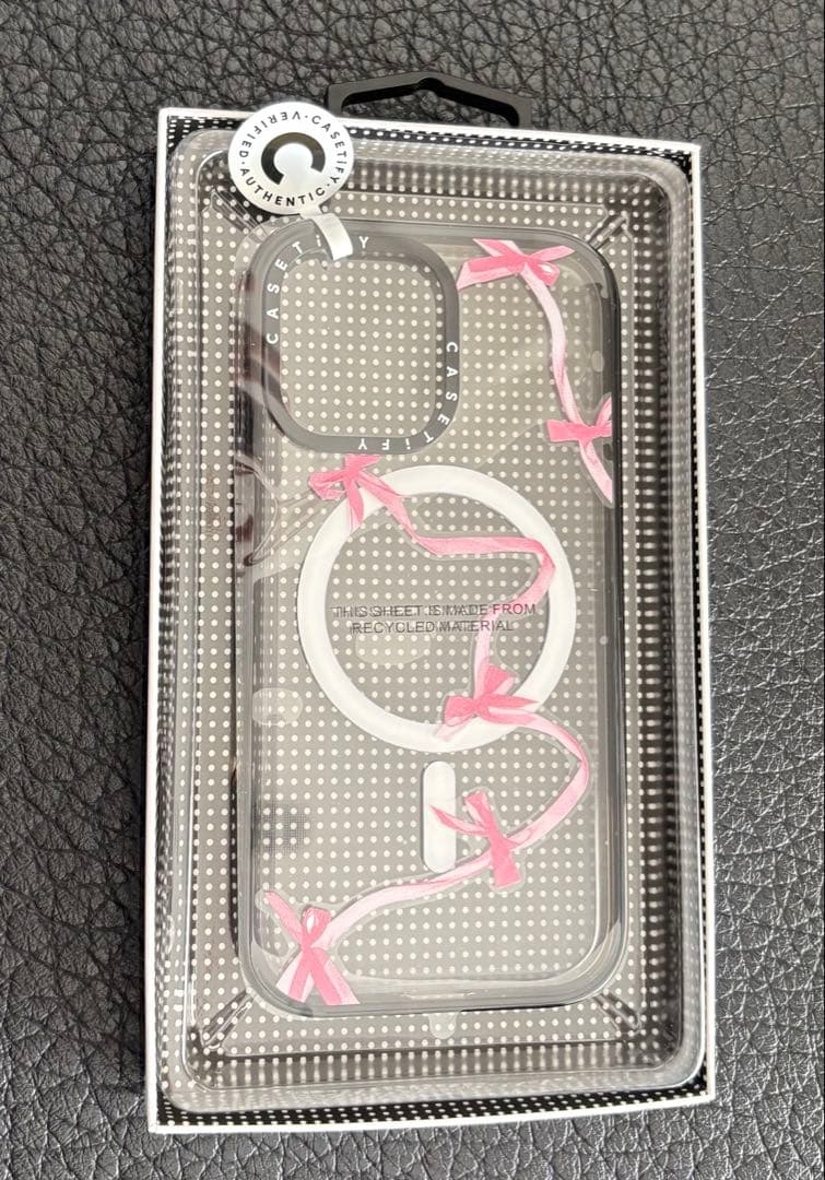 ケースティファイ　iPhone16 Organza Ribbons 新品未使用