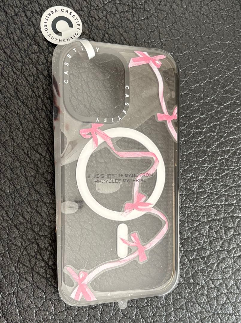 ケースティファイ　iPhone16 Organza Ribbons 新品未使用