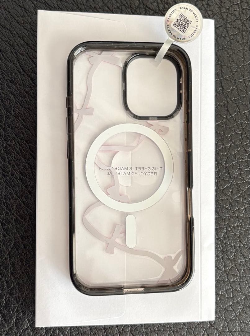 ケースティファイ　iPhone16 Organza Ribbons 新品未使用