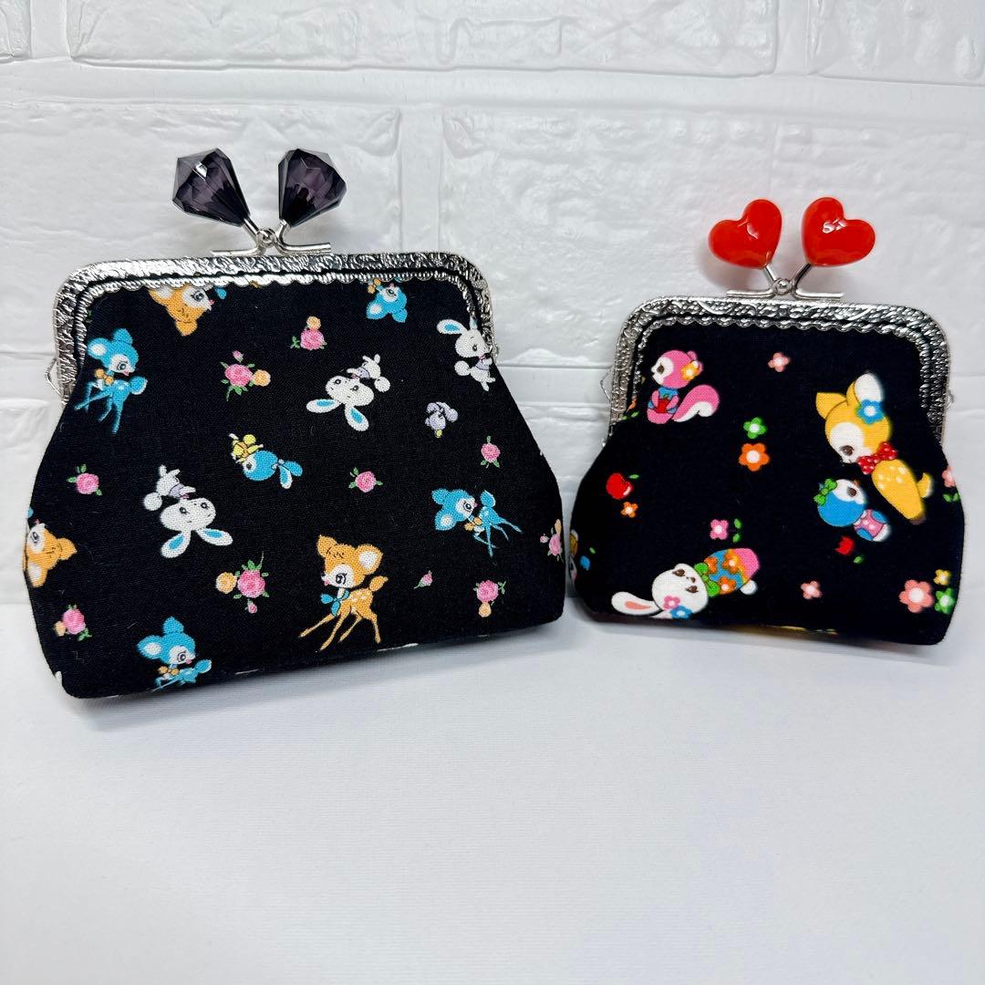 ぱぴぷぺぽっけ様 オーダー品です♡がま口♡ポーチ♡巾着袋♡