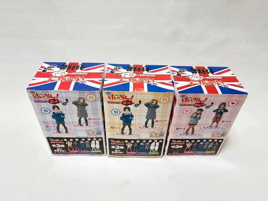 バンプレスト　映画　けいおん! DX フィギュア 5体セット