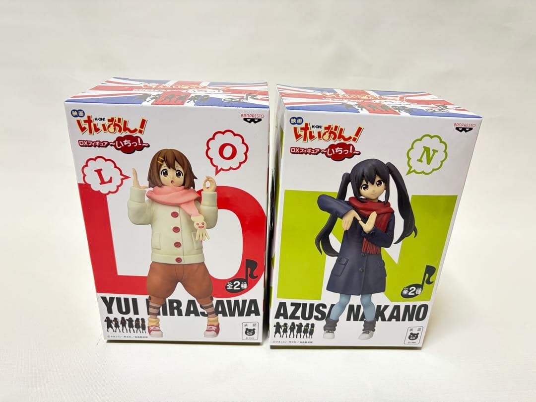 バンプレスト　映画　けいおん! DX フィギュア 5体セット