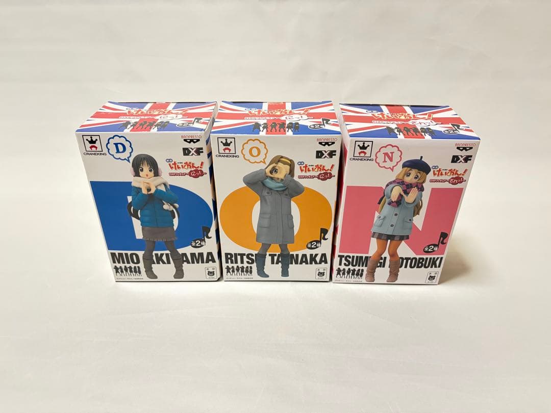 バンプレスト　映画　けいおん! DX フィギュア 5体セット