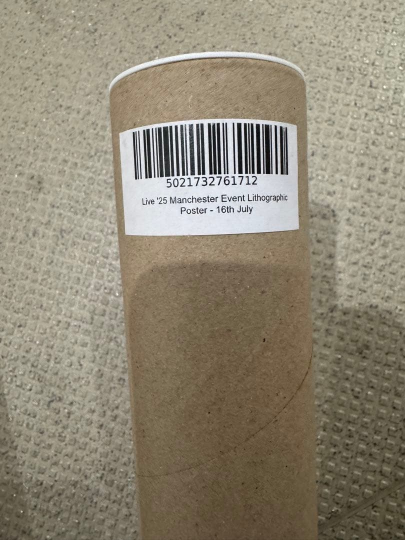 7/16 OASISマンチェスター　ポスターManchester オアシス