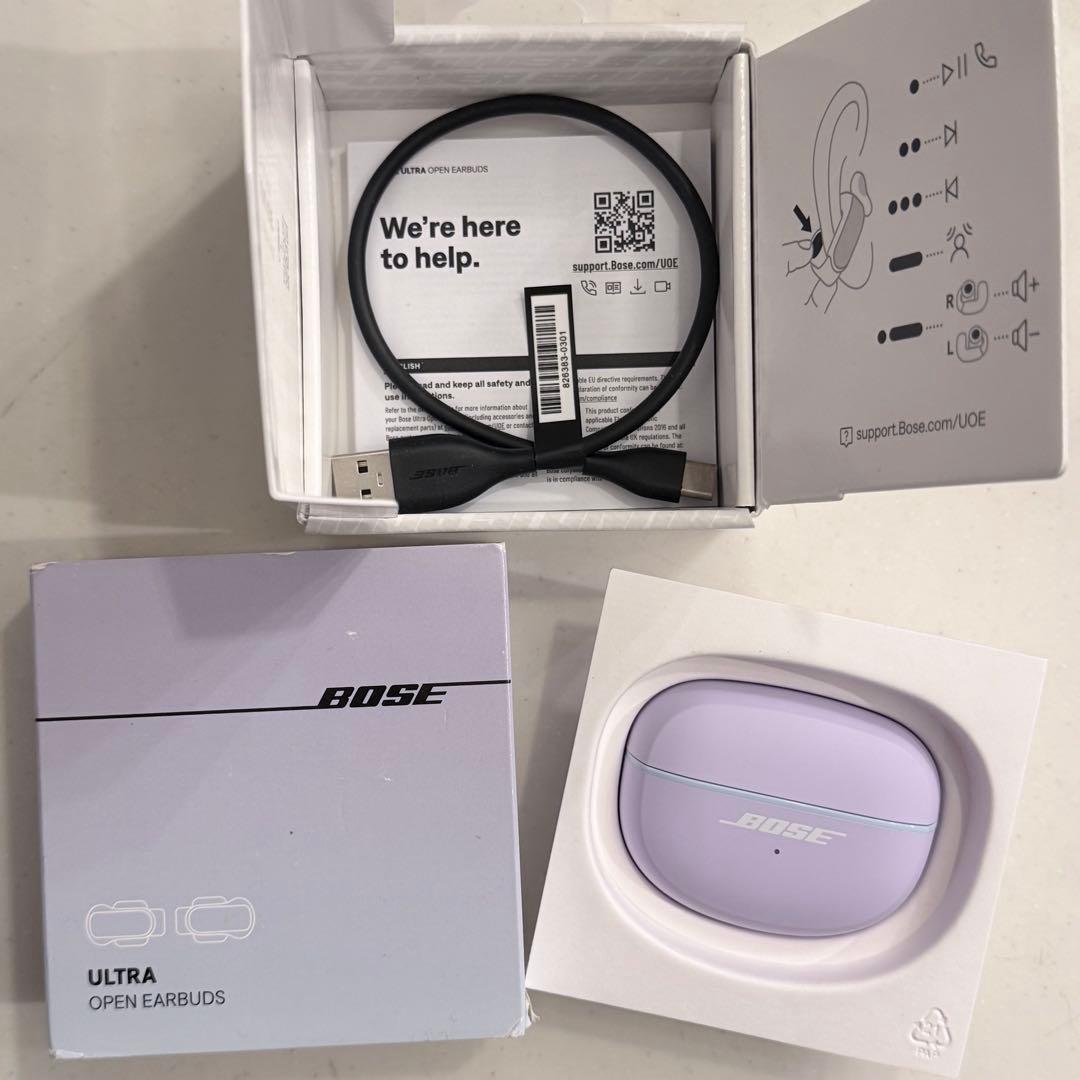 Bose Ultra Open Earbuds チルドライラック