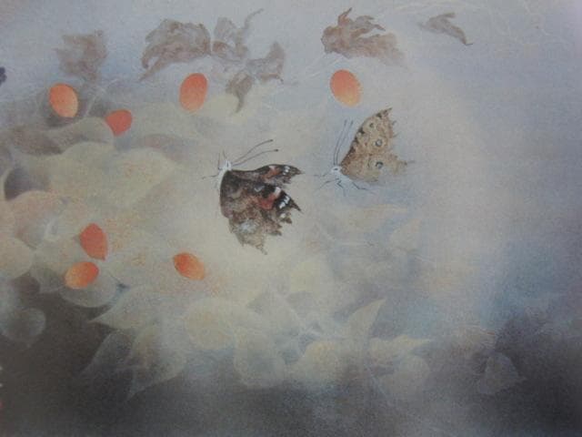 工藤甲人、【秋粲】、希少な大判額装用画集より、美品、日本人画家、新品額装付