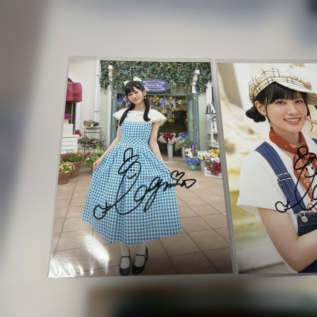 大西亜玖璃　直筆サイン入り　ブロマイド　×3 別売り可