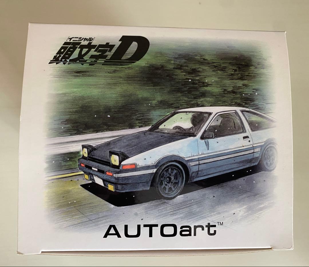 頭文字D AUTOart 1/18 AE86 Project D Ver.
