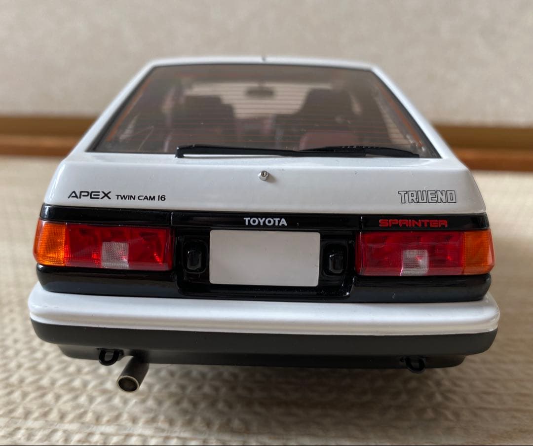 頭文字D AUTOart 1/18 AE86 Project D Ver.
