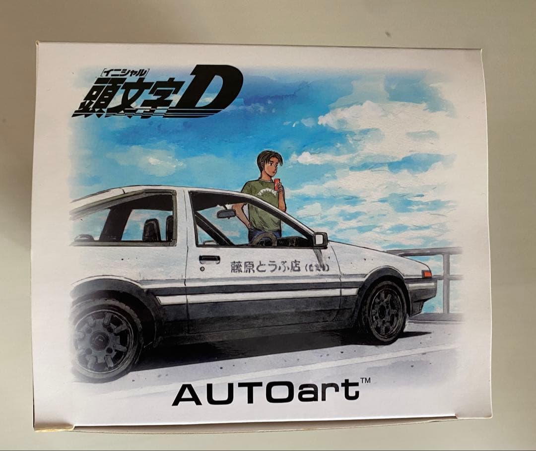 頭文字D AUTOart 1/18 AE86 Project D Ver.