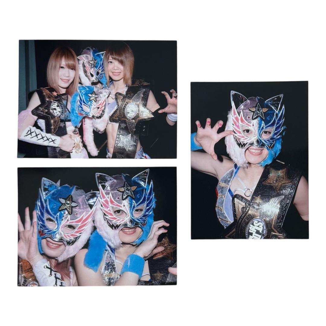 貴重品✨ STARDOM ☆ 岩谷麻優 使用マスク 着用写真付き 女子プロレス