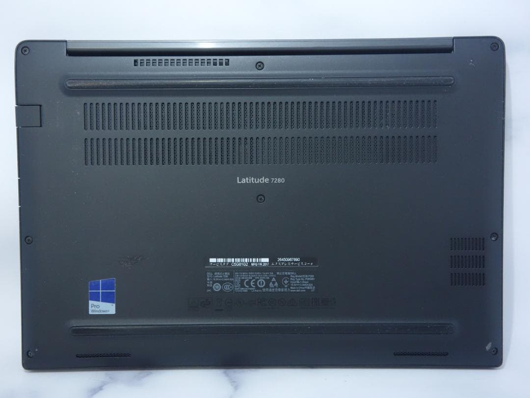 Windowsノート本体 DELL Latitude 7280 i5 7300U 8GB SSD128GB
