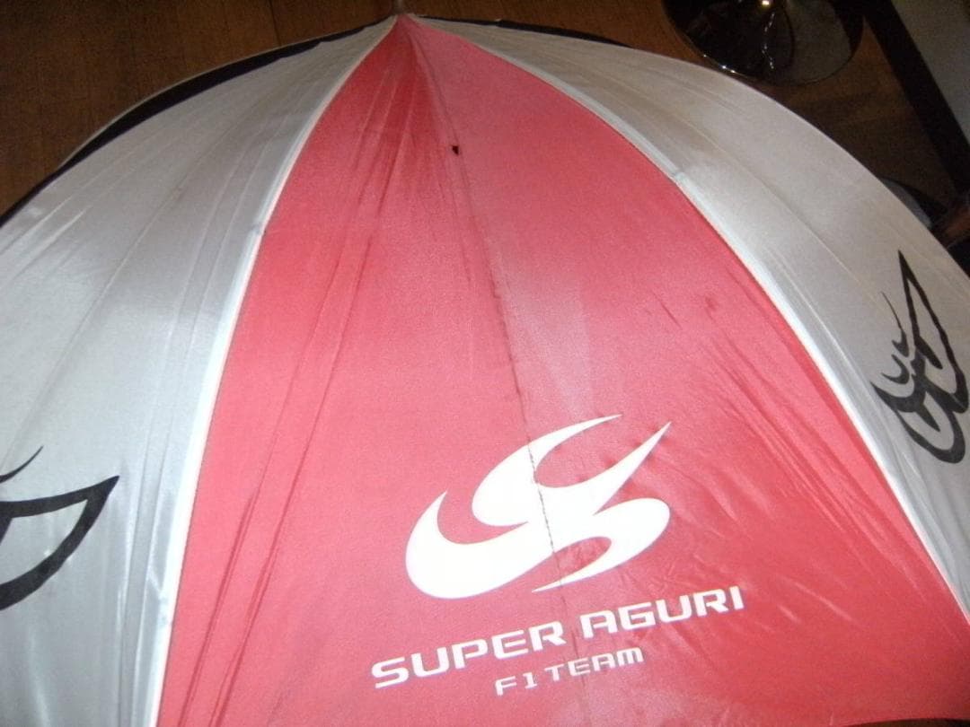 非売品 TEAM 鈴木亜久里 スーパーアグリ F1チーム レーシングパラソル