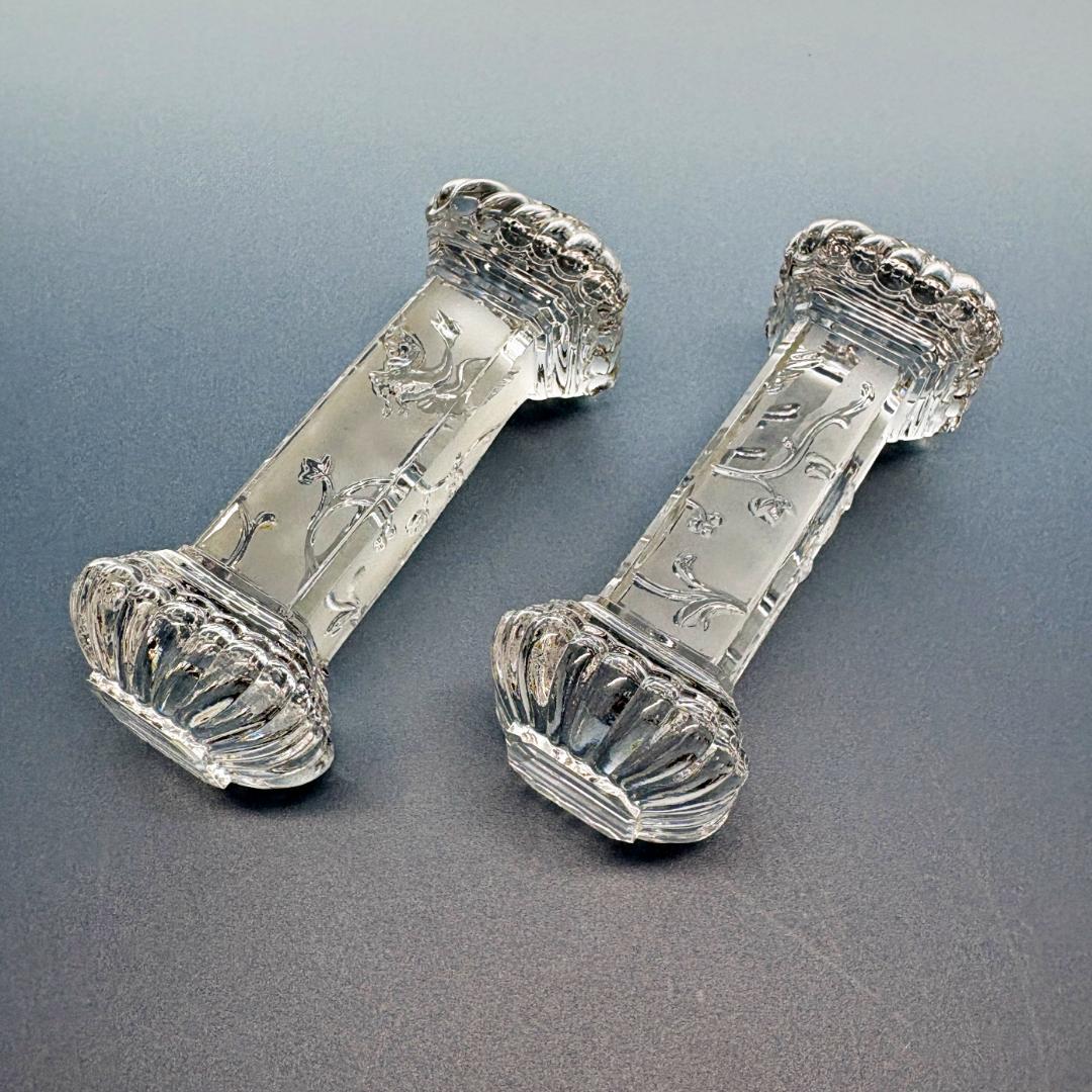 訳あり オールド バカラ ルネッサンス ナイフレスト 2個 ペア セット レア