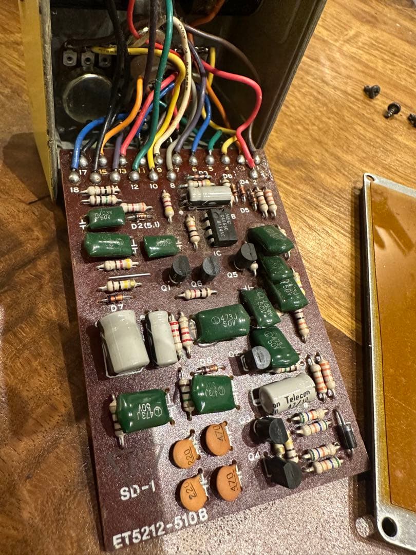 BOSS SD-1 SUPER Over Drive 1982年製 Roland