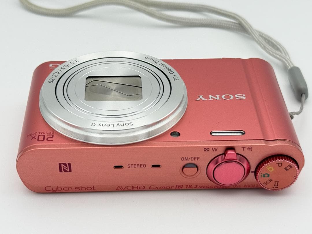 【美品】SONY Cyber-shot DSC-WX350 ホワイト ソニー